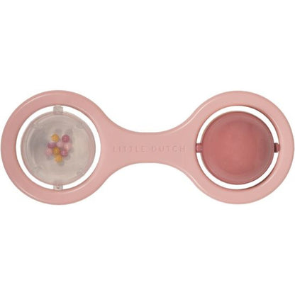 Little Dutch Chrastítko s kuličkami Pink