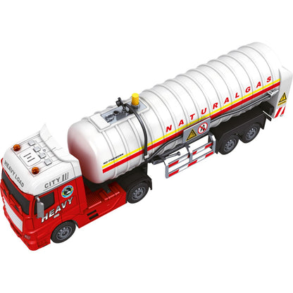 Sparkys CITY SERVICE CAR - 1:12 - Tahač s cisternou na zemní plyn (se zvukem a světly)