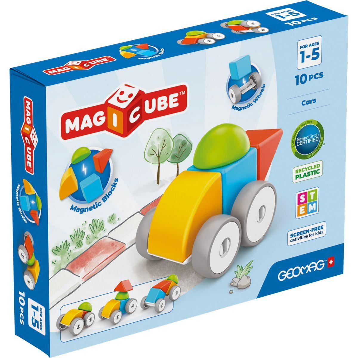 Geomag Magicube Auto 10 dílků