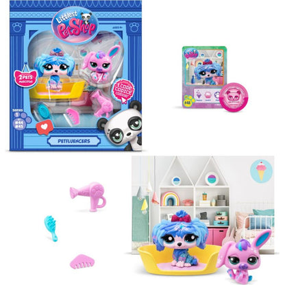 Littlest Pet Shop balení 2 figurek Petfluenceři MIX