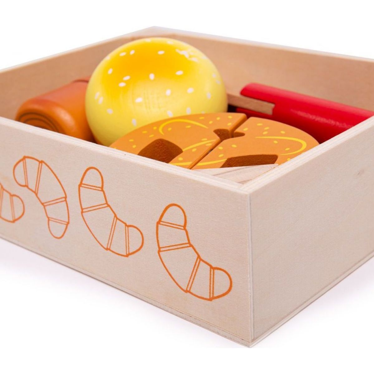 Bigjigs Toys Krájecí pečiva v krabičce