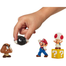 Jakks Sada figurek Super Mario 6 cm Dungeon Diorama