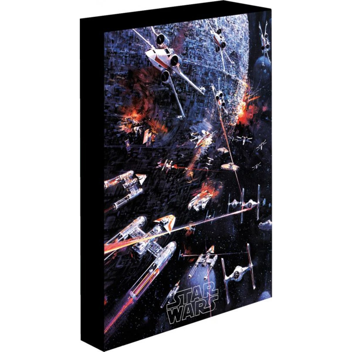 Obraz Star Wars LED svítící 30 x 40 cm
