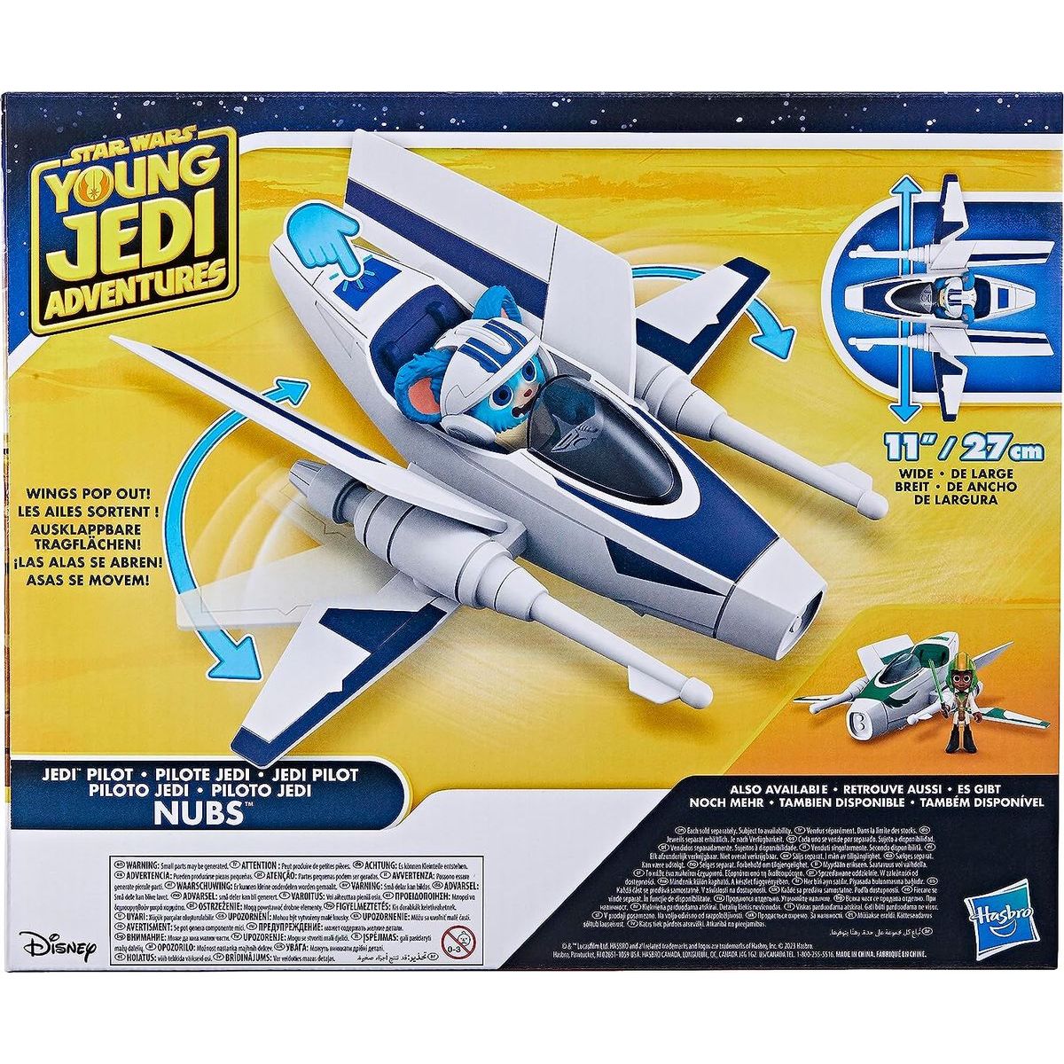 Hasbro Star Wars Young Jedi Adventures 28 cm Nubs