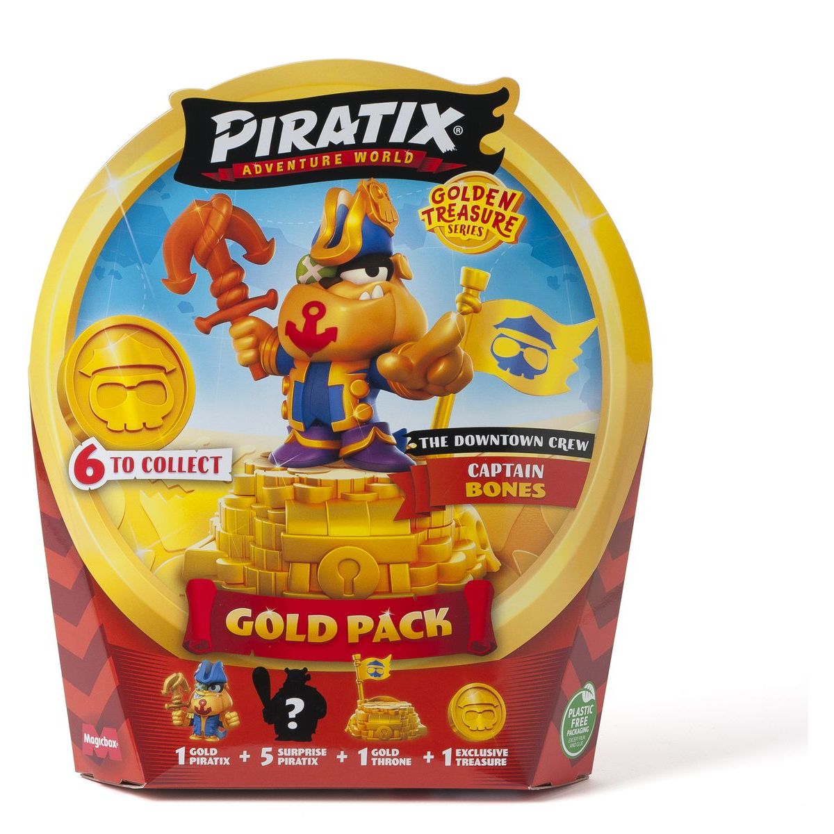 Alltoys Pirat Figurka s příslušenstvím Golden Treasure