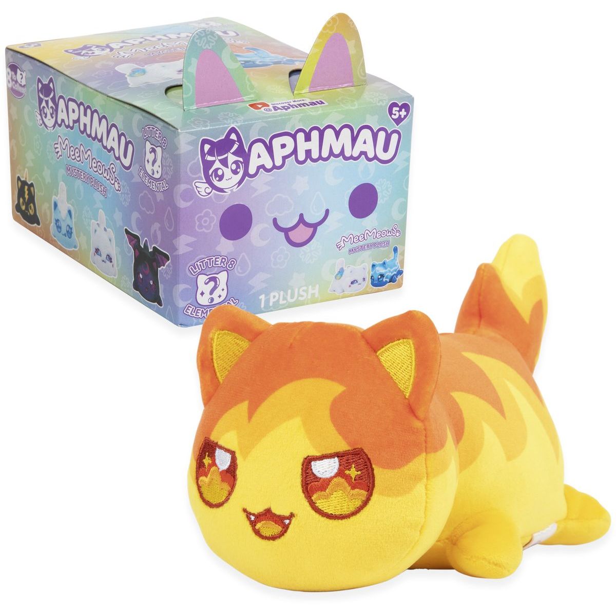 Alltoys Aphmau Mystery MeeMeow Plyšák Elemental
