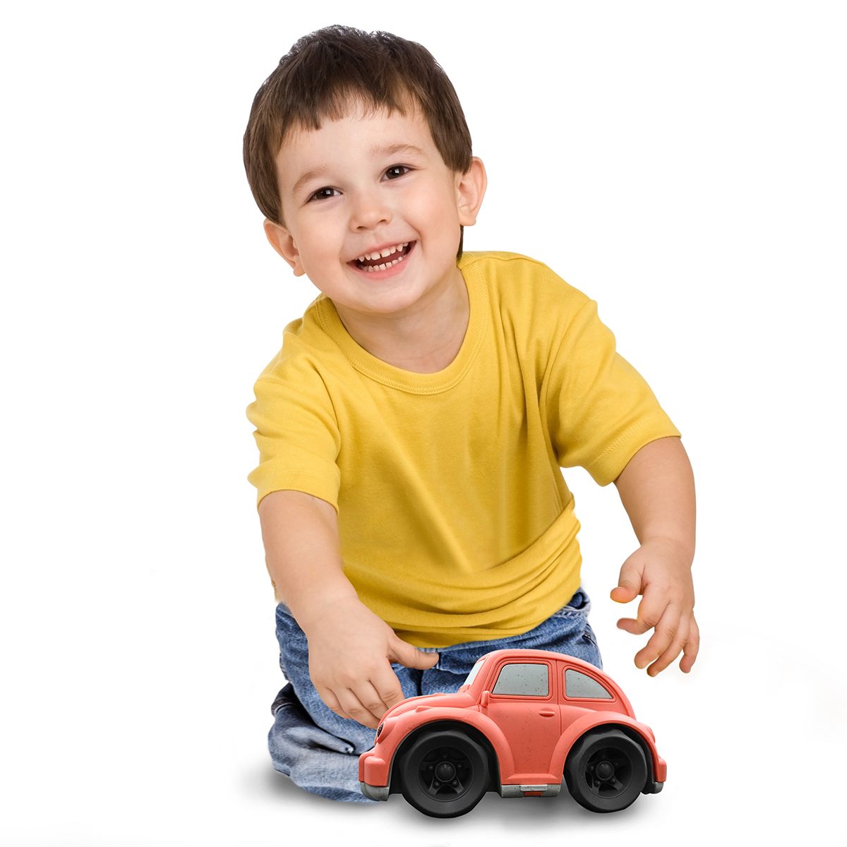 Lexibook Oranžové městské auto z bioplastu 10 cm