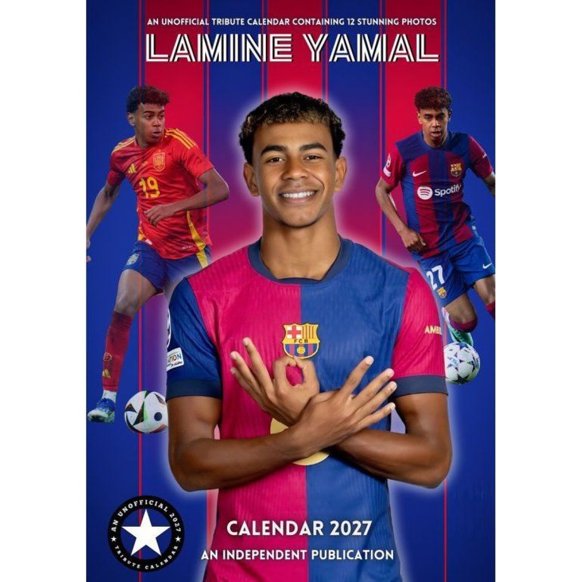 Kalendář 2027 - Lamine Yamal