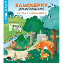 Jiří Models Samolepky pro zvídavé děti Zvířata a jejich mláďata