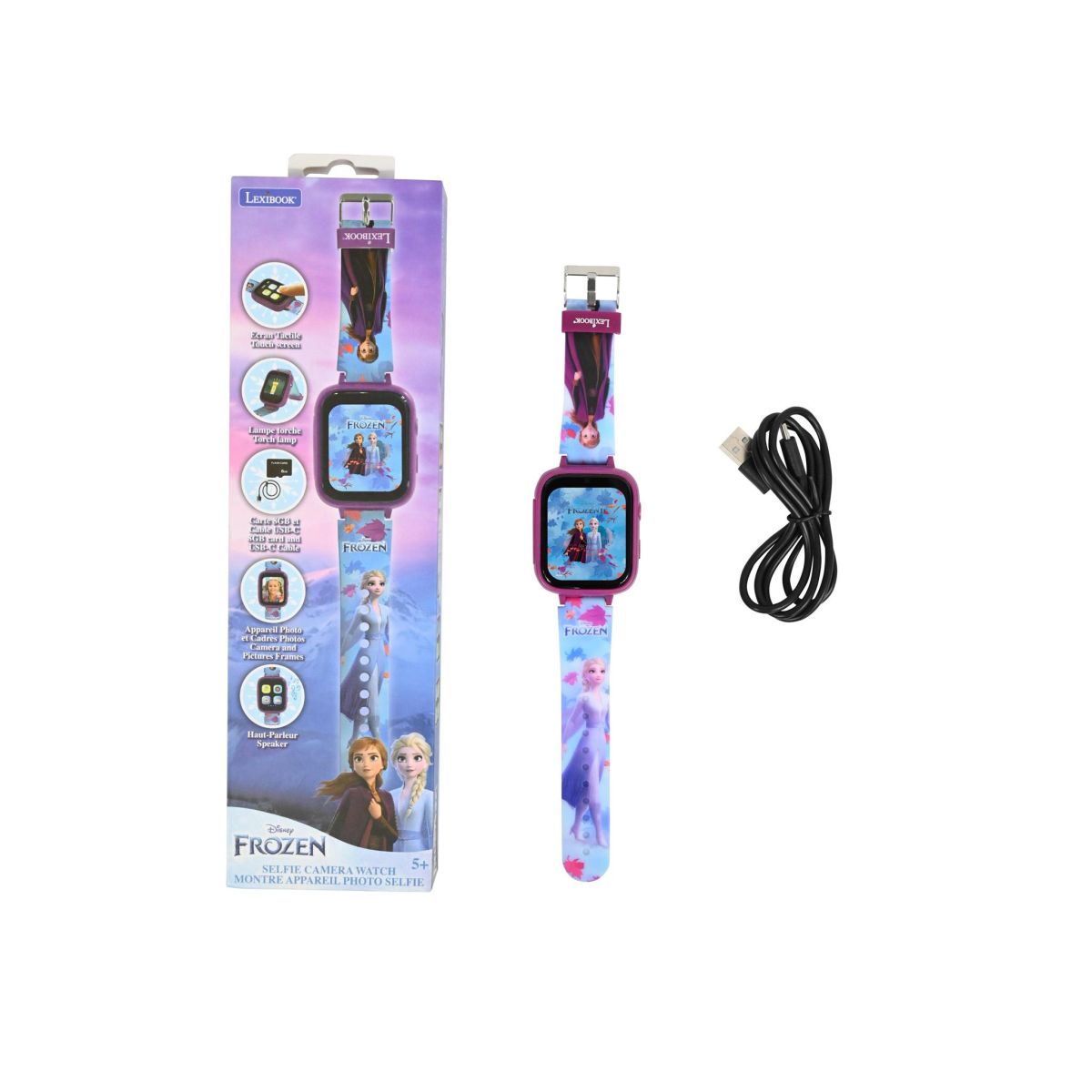 Lexibook Hodinky s kamerou Frozen a 8GB SD kartou