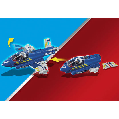 PLAYMOBIL® 70780 Policejní tryskáč Pronásledování dronu