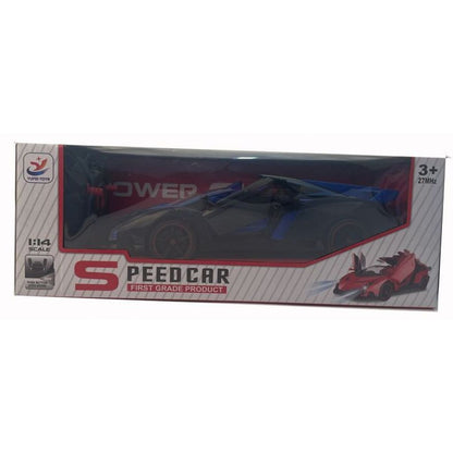 Alltoys RC Auto 1 : 14 závodní auto 28 cm dobíjecí černo - modré