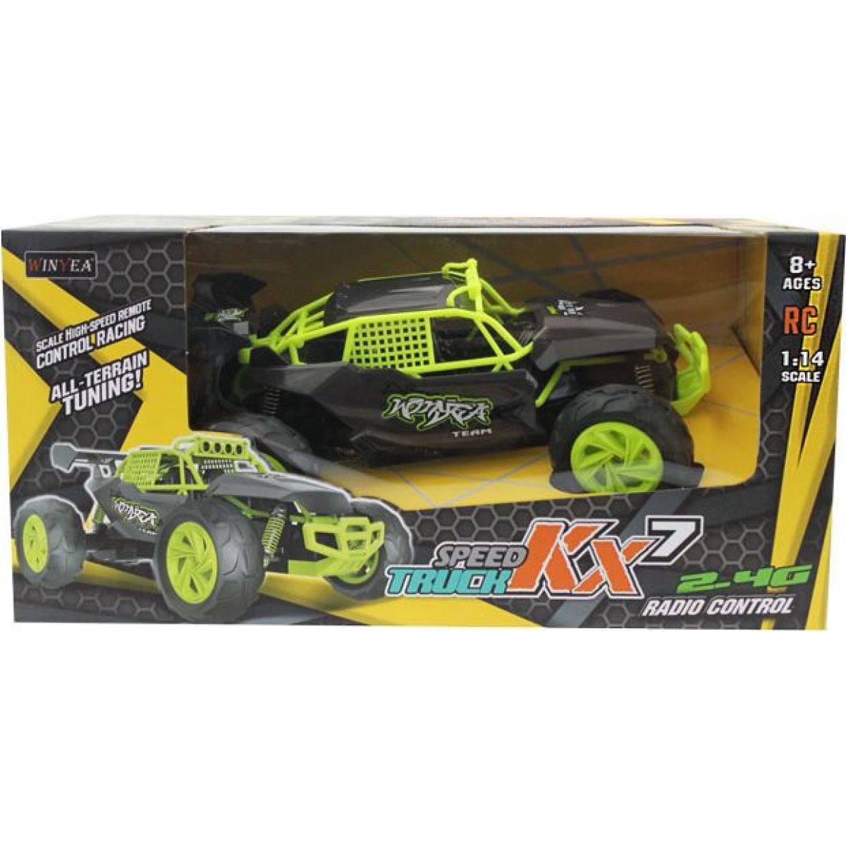 EP Line Vysokorychlostní bugina Speed Truck - Zelená
