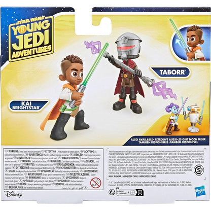 Hasbro Star Wars Young Jedi Adventures Duel Kai Brightstar vs. Taborr
