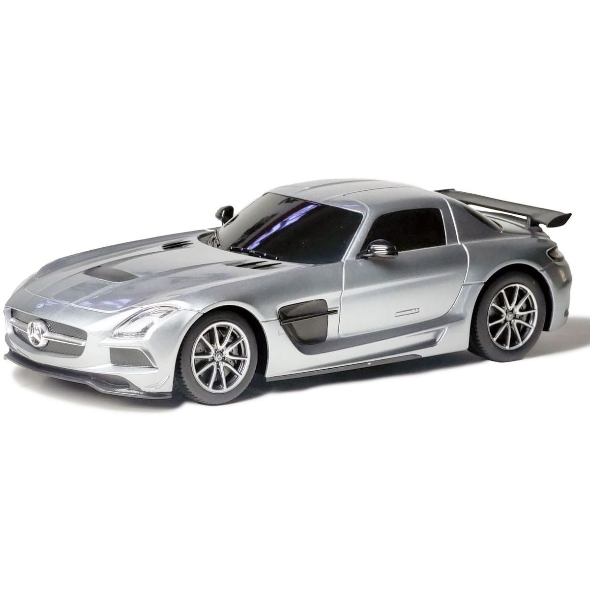 Rastar RC auto 1:18 Mercedes-Benz SLS AMG stříbrný