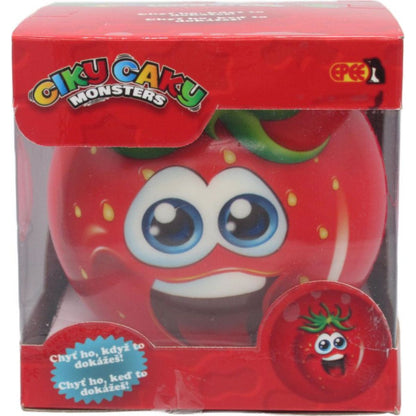 Epee Ciky Caky Monsters bláznivý míč červený 10 cm