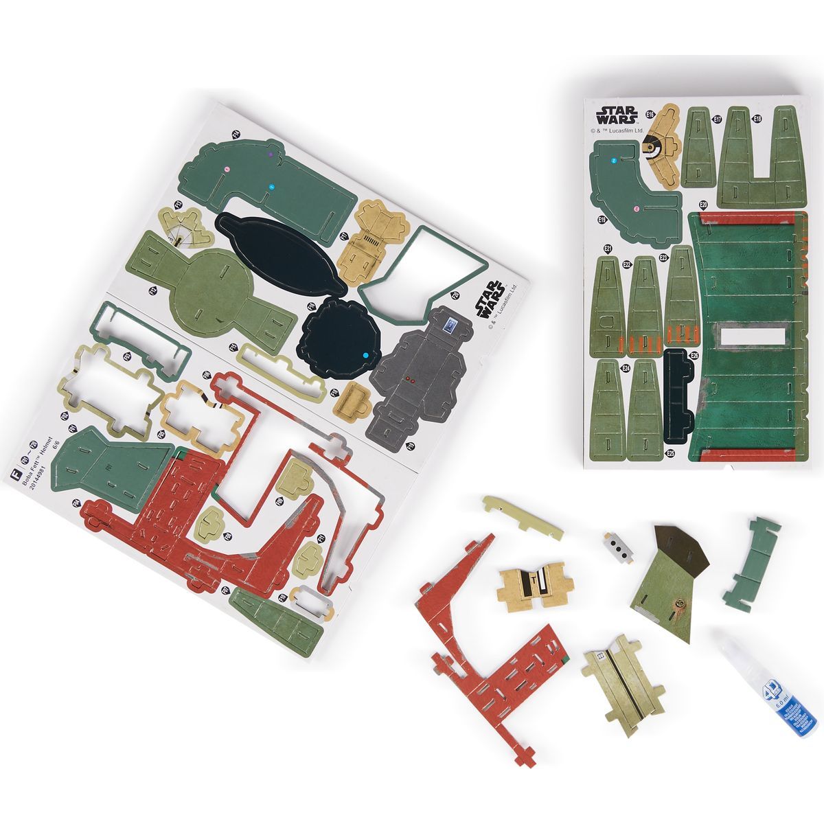 4D puzzle Star Wars helma Boba Fett
