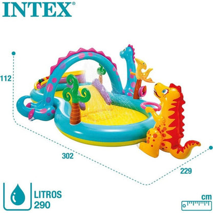 Intex 57135 Hrací centrum Dinosaurus 333 x 229 cm