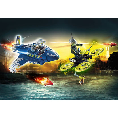 PLAYMOBIL® 70780 Policejní tryskáč Pronásledování dronu