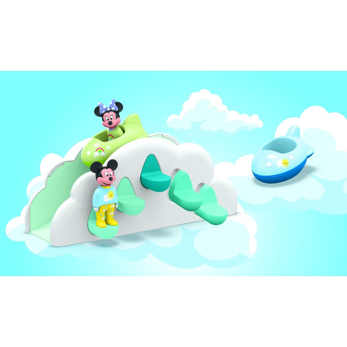 PLAYMOBIL® 71696 Junior & Disney: Obláčkový domek Mickeyho a Minnie