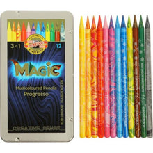 Koh-i-noor sada tužek pastelových v laku MAGIC 8772 12 ks