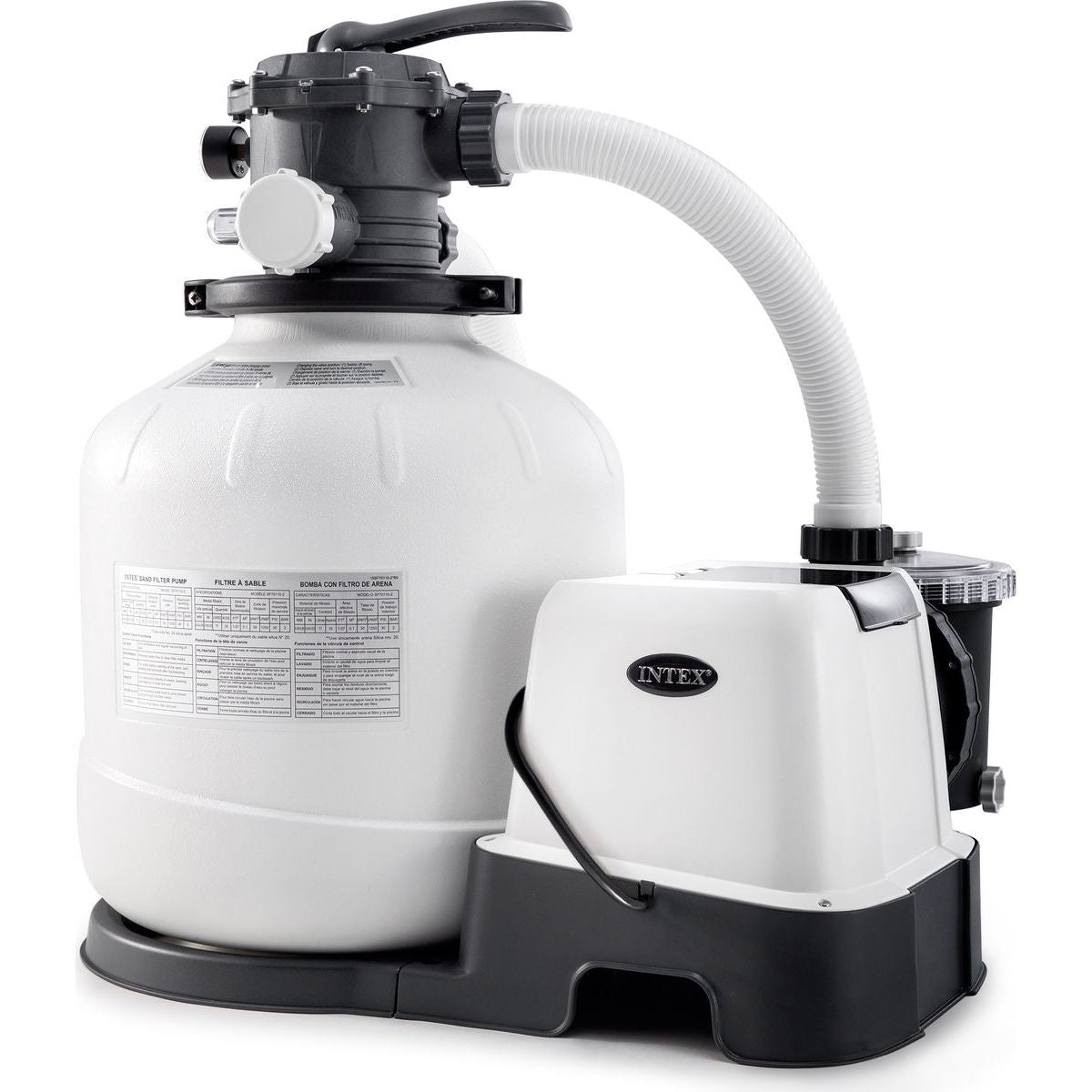 Intex 26680INT Krystal clear pískový filtr s čerpadlem a solinátorem 220-24 - Poškozený obal