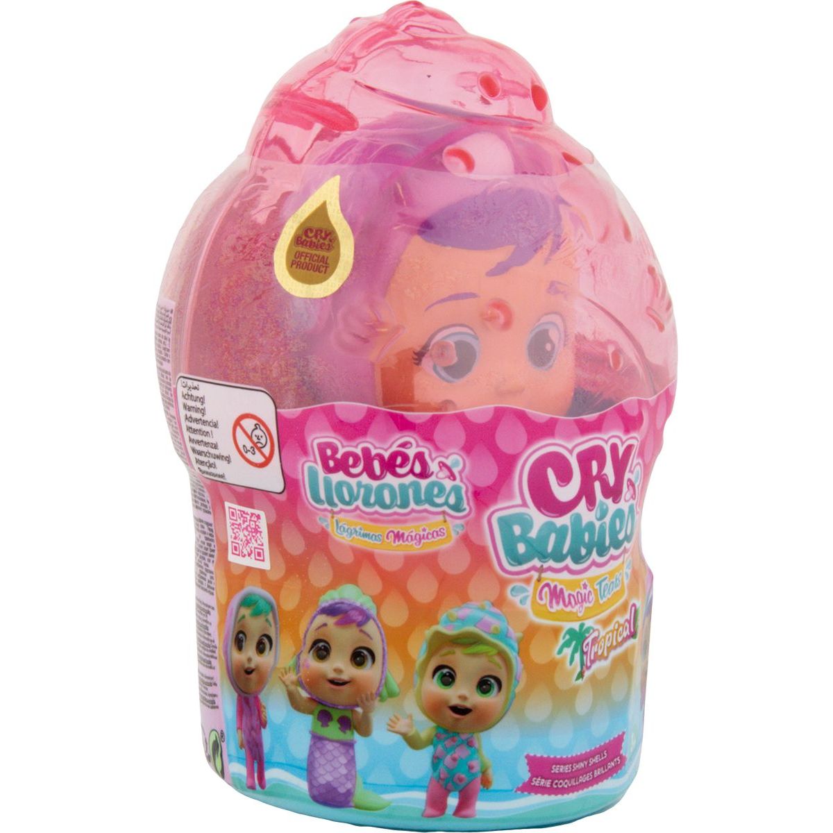 Cry Babies Magic Tears Shiny Shells panenka Coraline