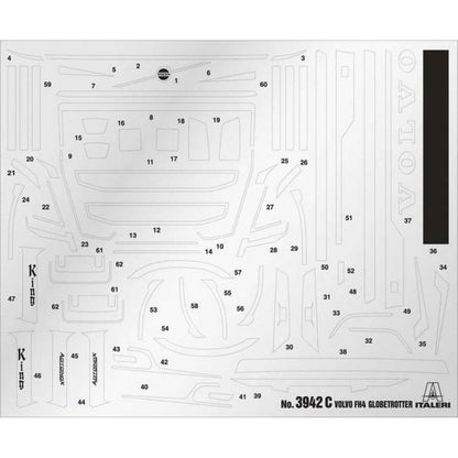 Italeri Model Kit truck 3942 Volvo FH4 Globetrotter Medium Roof 1:24