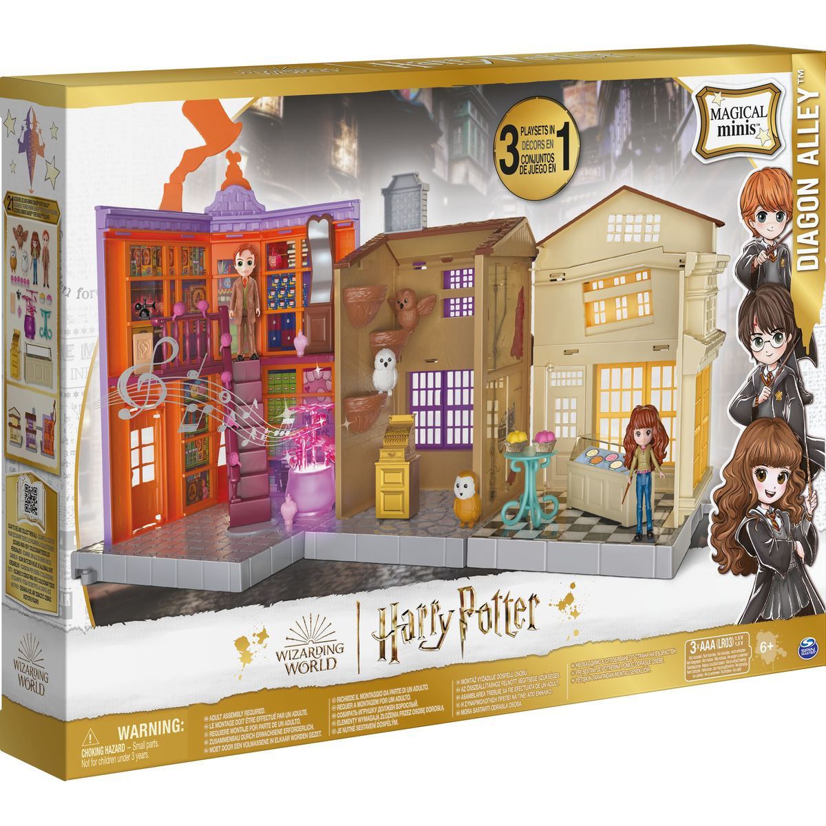 Harry Potter hrací sada příčná ulice s figurkami
