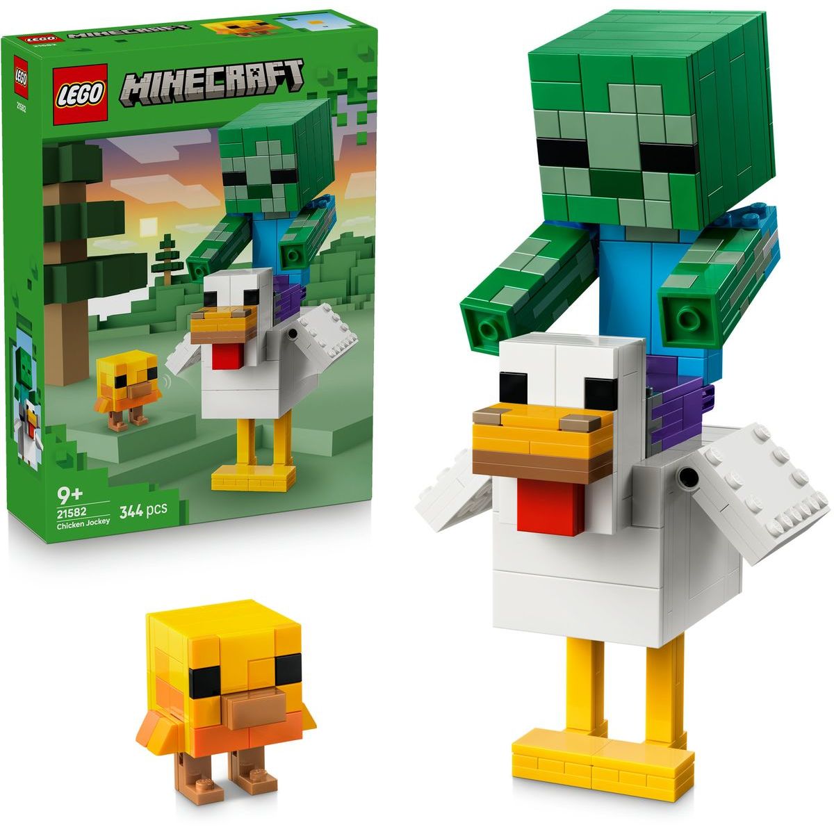 LEGO® Minecraft® 21582 Kuřecí žokej