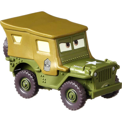 Mattel Cars 3 Auta Sarge military