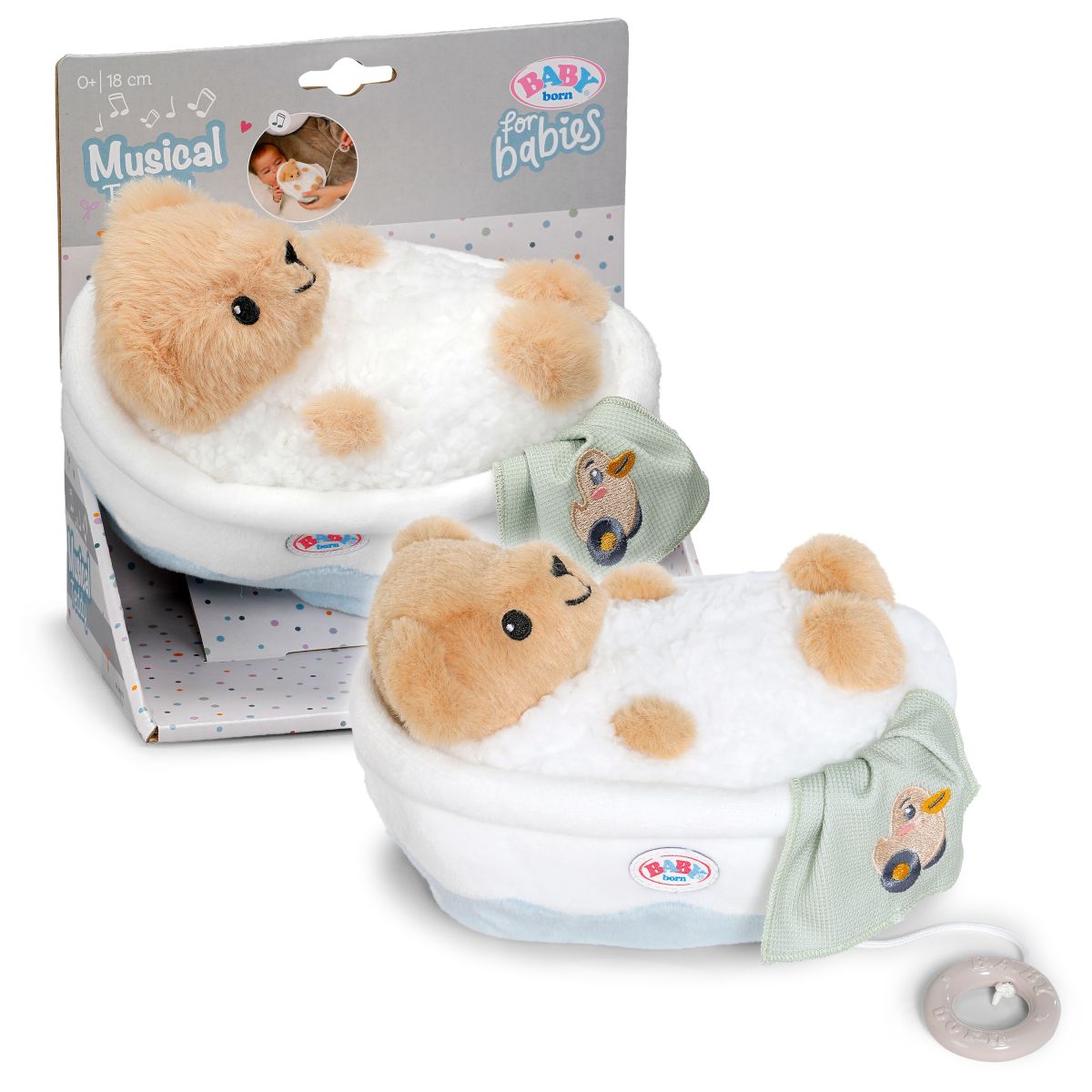 BABY born for babies Hrající Teddy