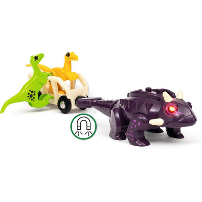 Vlaková sada dinosauří útok