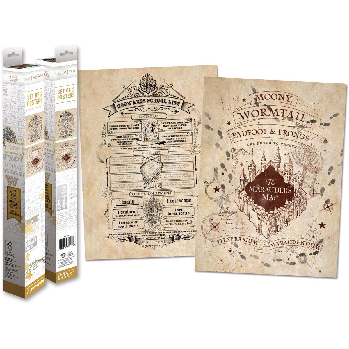 Paladone Harry Potter Set plakátů mini 2 ks