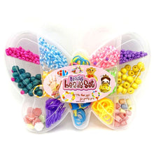 Sada gumiček a korálků 338 ks na výrobu náramků Loom Band