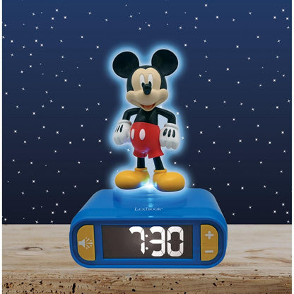 Lexibook Budík Mickey se svítící figurkou