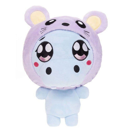 TM Toys Hoody Kin Academy Plyšový hrošík Mippo s kapucí myšky 28 cm