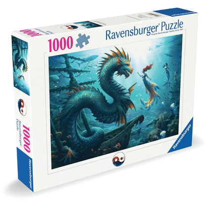Tajemství mořských příšer 1000 dílků