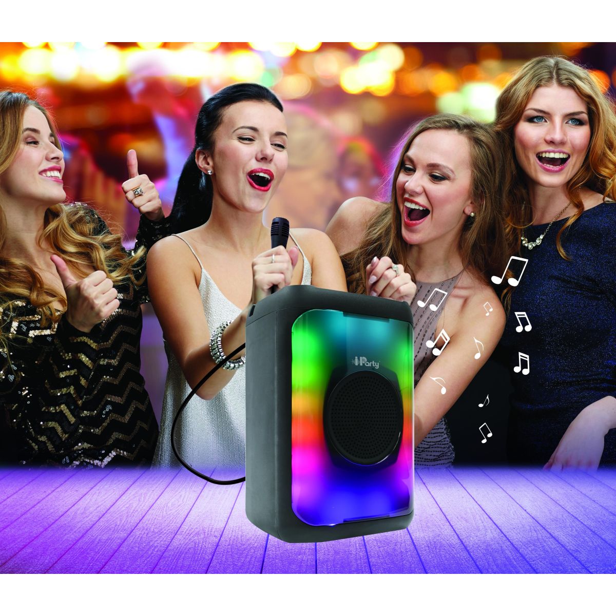Lexibook Bluetooth karaoke reproduktor s mikrofonem střední