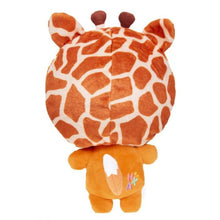 TM Toys Hoody Kin Academy Plyšová liška Fifi s kapucí žirafy 29 cm