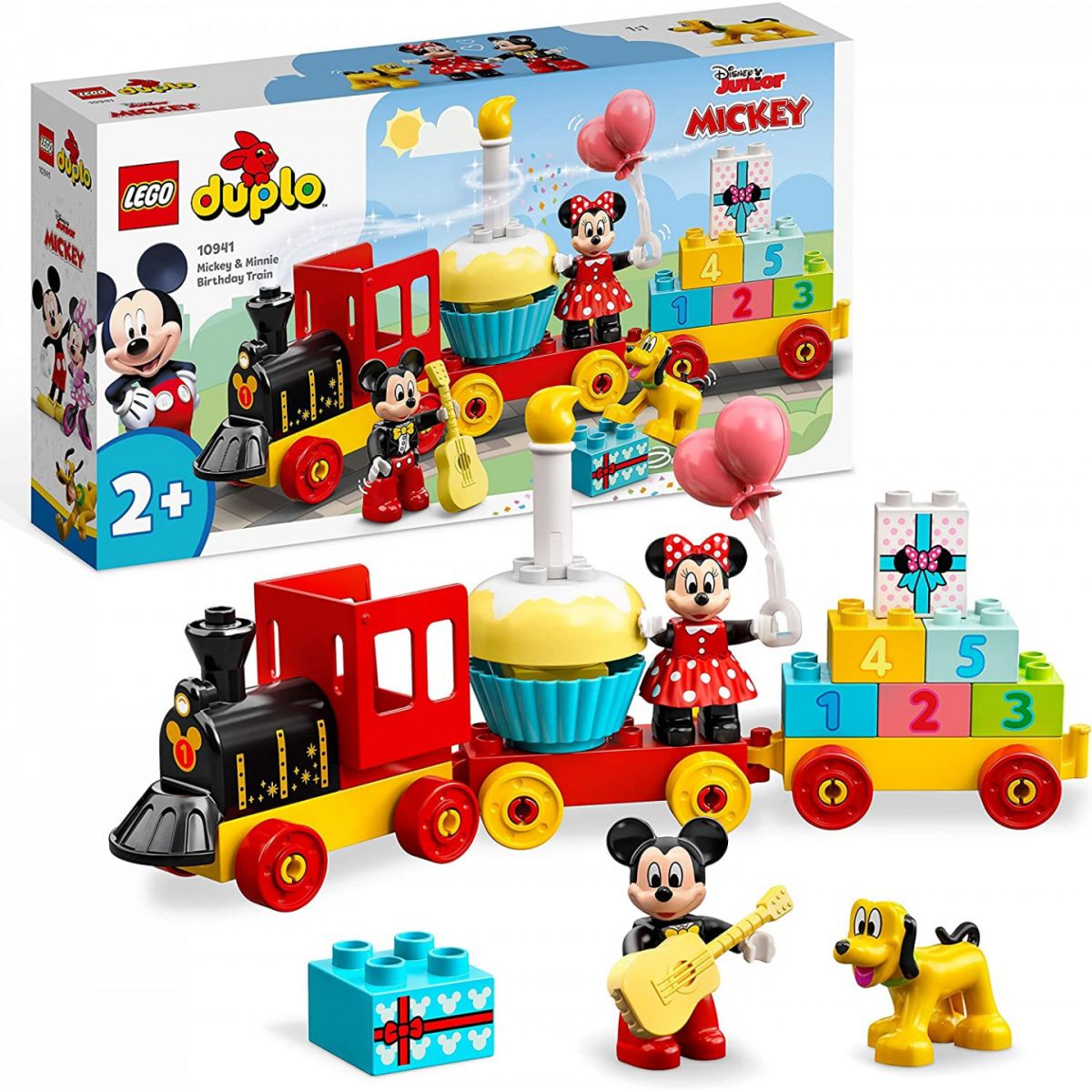LEGO® DUPLO® Disney ™ 10941 Narozeninový vláček Mickeyho a Minnie