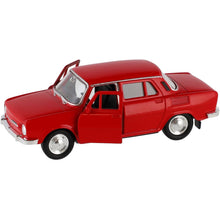 Dromader Auto Welly Škoda 100 11cm 1 : 34 červené