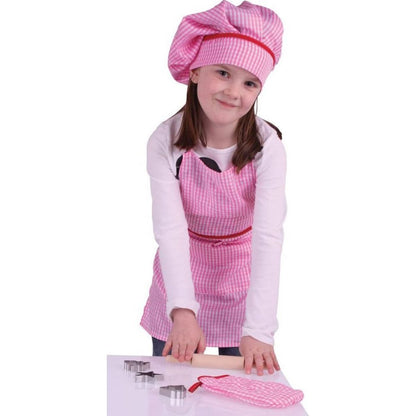Bigjigs Toys Růžový set šéfkuchařky