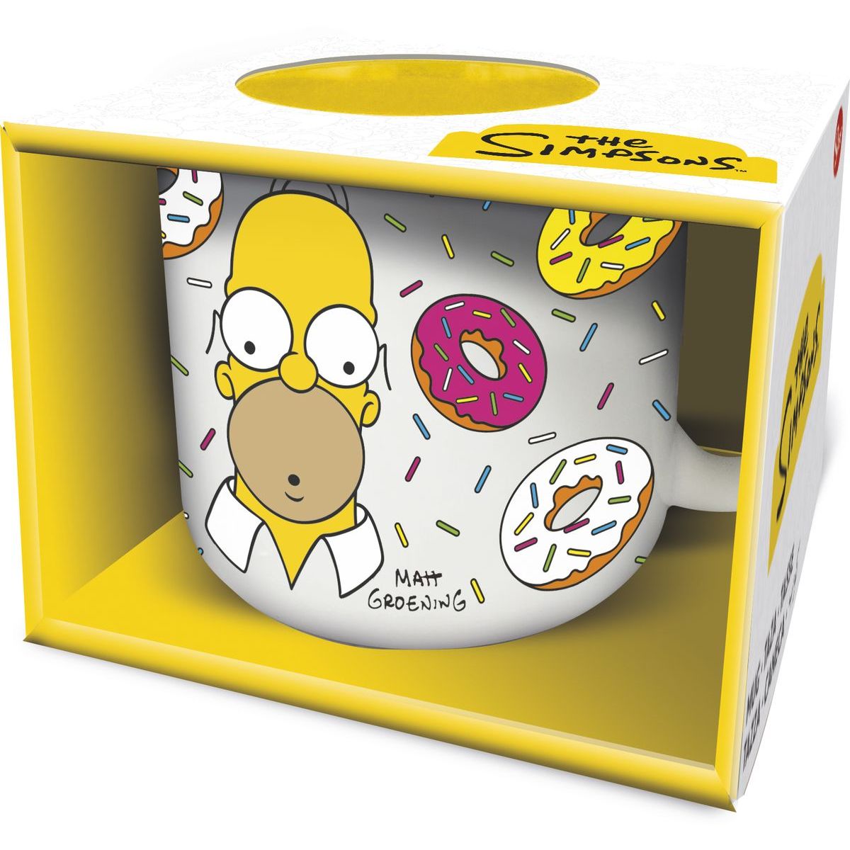 Simpsonovi keramický hrnek (Donuts), 400 ml