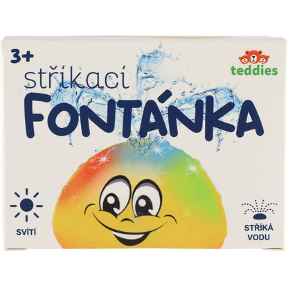 Hračka do vody Fontánka 10 cm červená