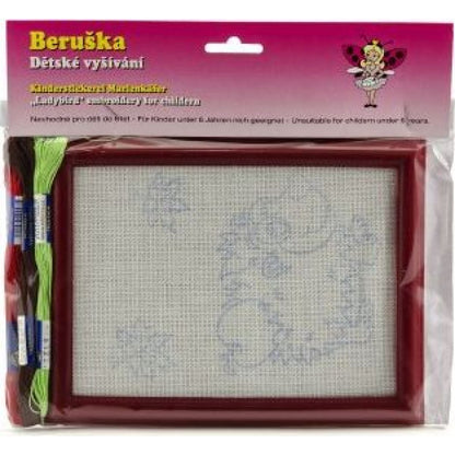 Teddies Vyšívání obdélníkový rámeček