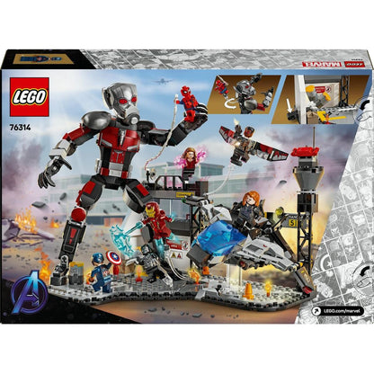 LEGO® Marvel 76314 Akční bitva - Captain America: Občanská válka