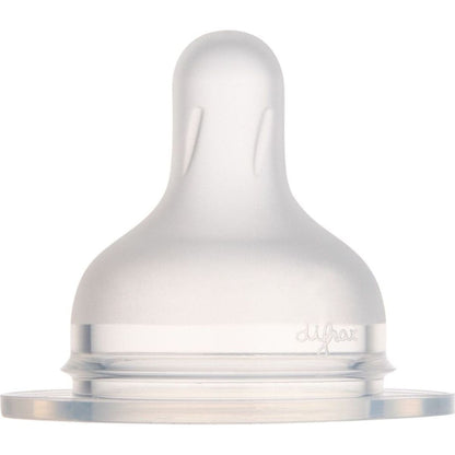 Canpol babies Savička silikonová k lahvi S - Shape 6m+ 2 ks střední