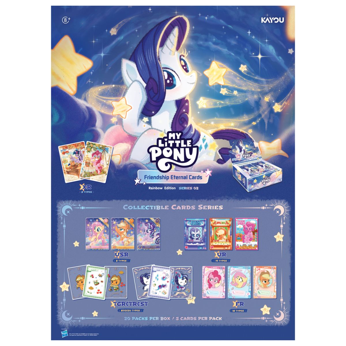 EPEE My Little Pony Friendship Eternal Sběratelské karty Rainbow Edition