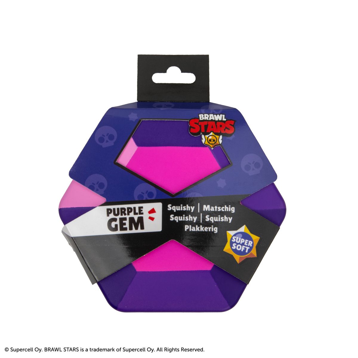Cinereplicas Brawl Stars Squishy Purple Gem